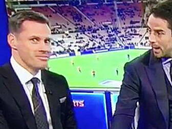 WATCH: Jamie Carragher takes t...